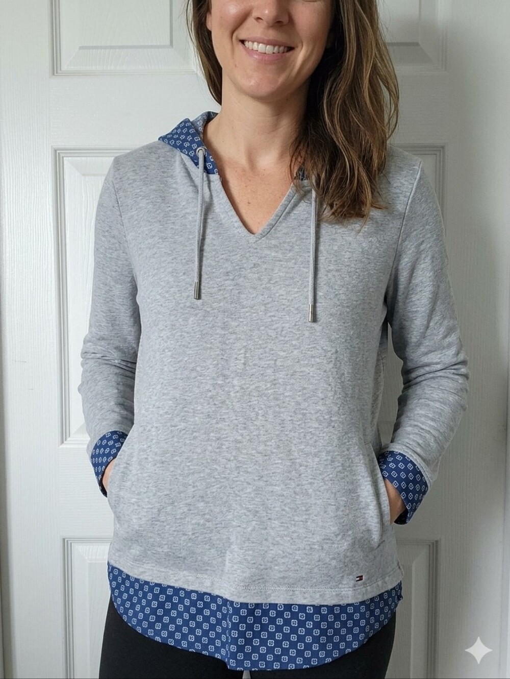 Tommy Hilfiger French Terry Twofer Hoodie